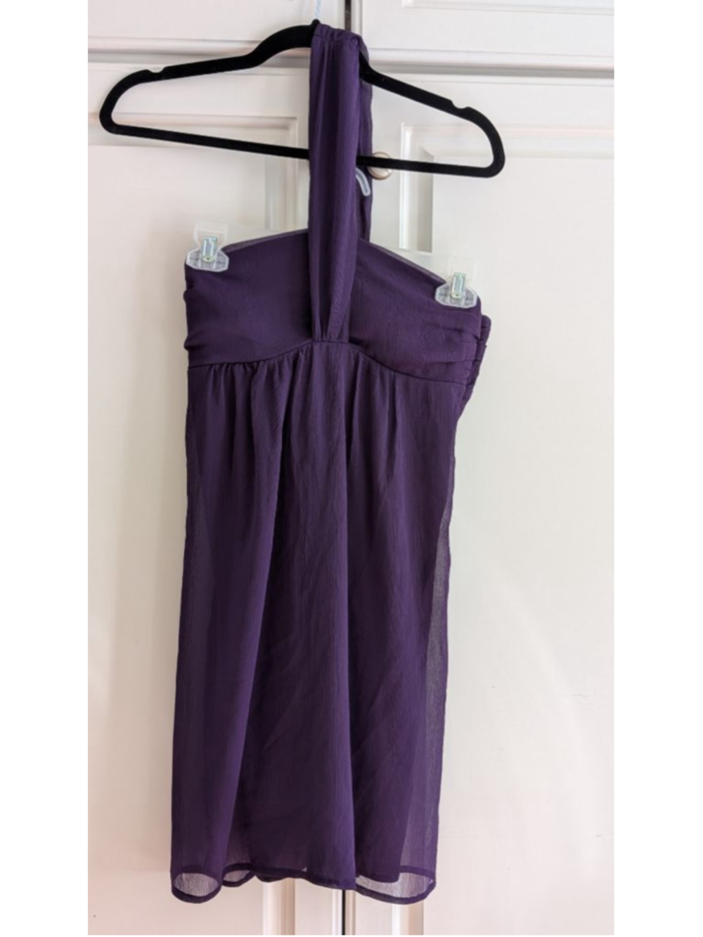 Women's Mossimo Purple Halter Dress Size 4